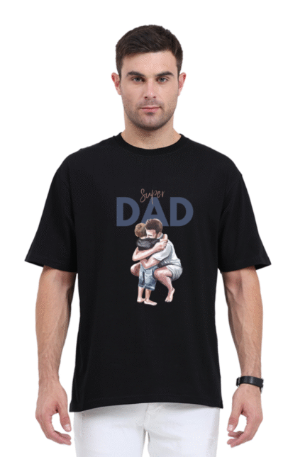Super Dad Unisex Oversized Classic T-Shirt